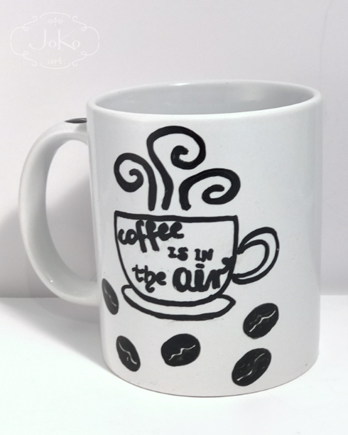 Kubek z kawą (Mug with a cup of coffee) 01/2018