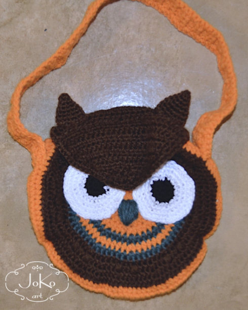 Torebka – sowa (crochet owl bag) 03/2015
