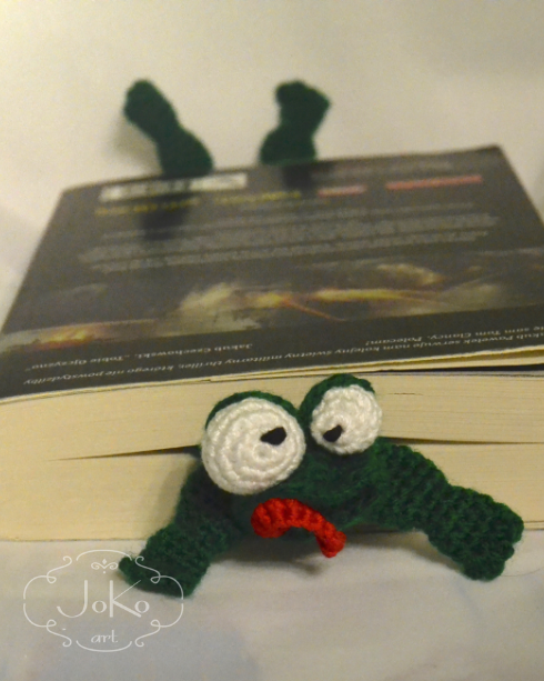 Zakladka żaba (frog bookmark) 06/2015