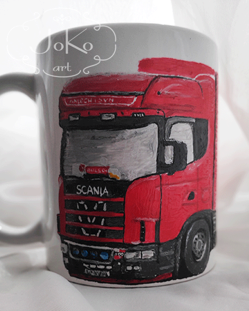 Kubek ciężarówka (Mug with a truck) 05/2019